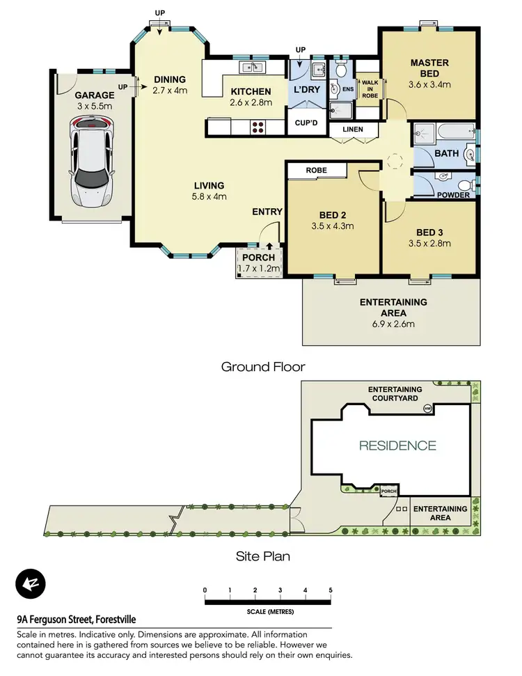 Floorplan of Homely house listing, 9A Ferguson Street, Forestville NSW 2087
