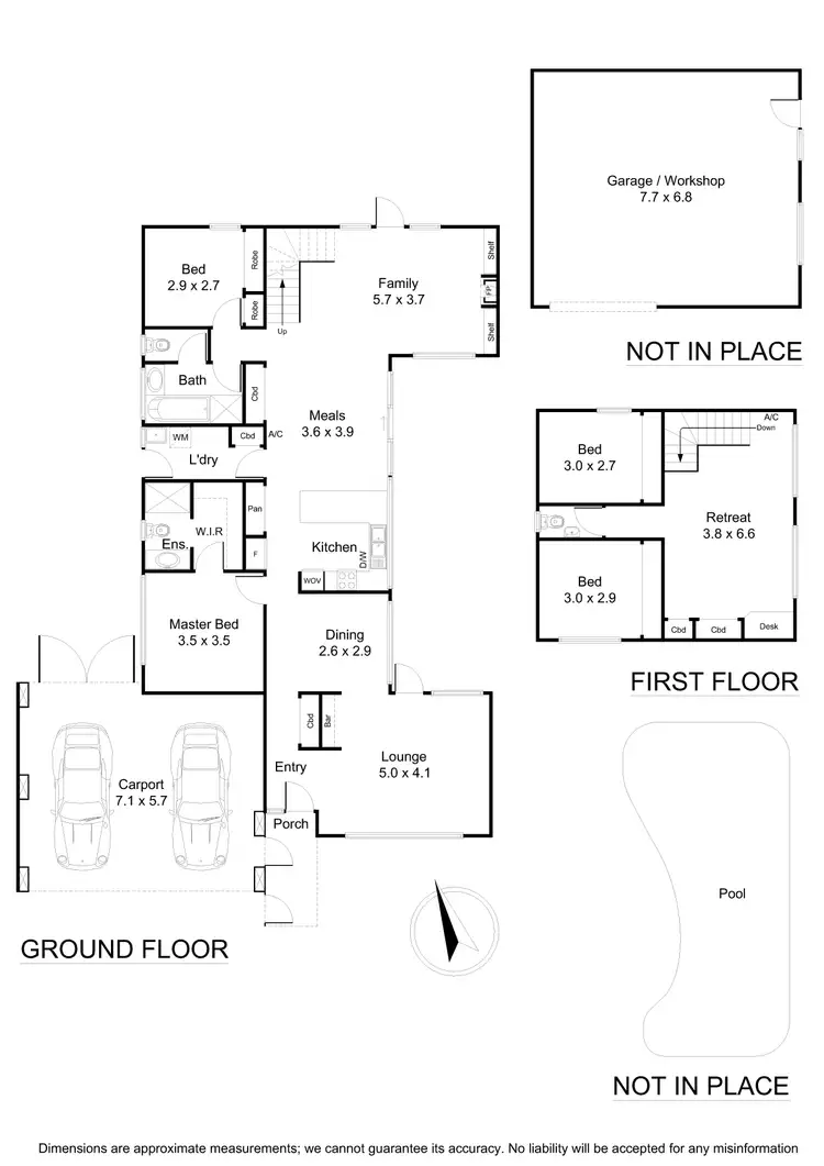 Floorplan of Homely house listing, 10 Tanderra Crescent, Wantirna VIC 3152