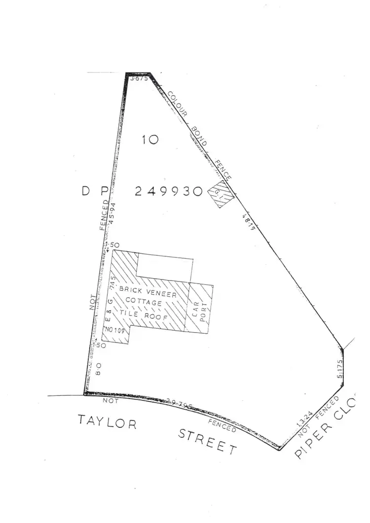Floorplan of Homely house listing, 109 Taylor Street, Eglinton NSW 2795