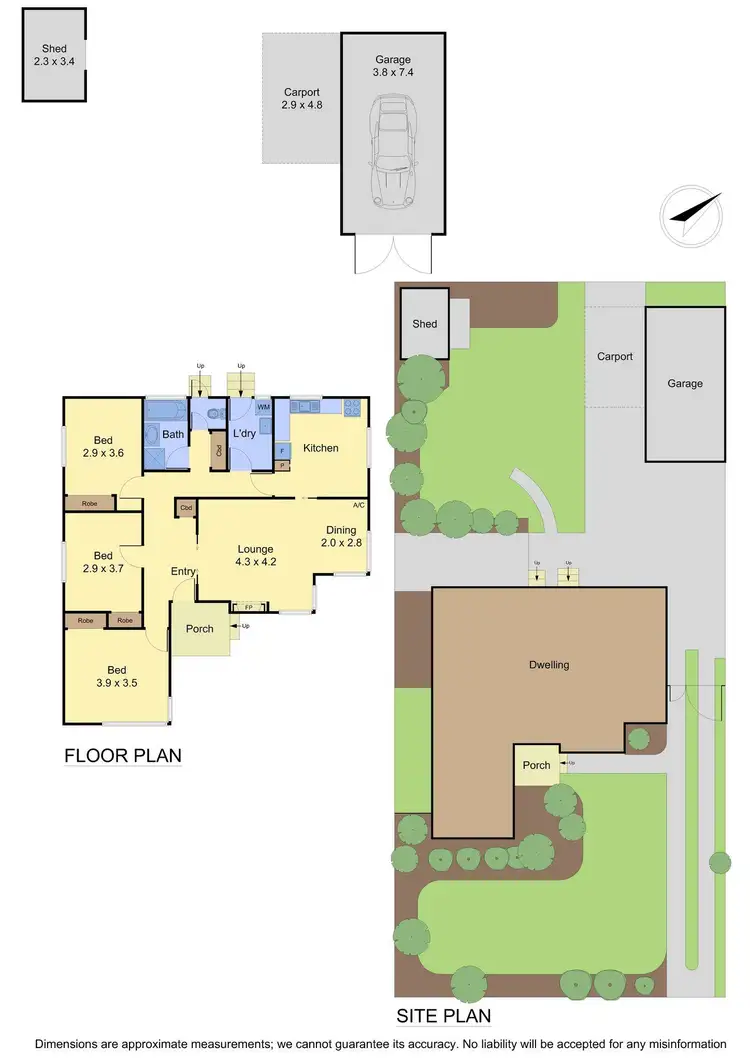 Floorplan of Homely house listing, 50 Flannery Avenue, Bundoora VIC 3083