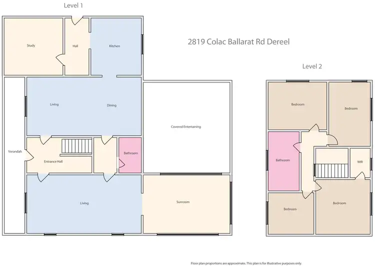 Floorplan of Homely house listing, 2819 Colac-Ballarat Road, Dereel VIC 3352