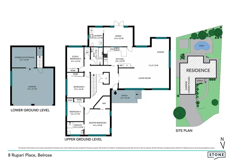 Floorplan of Homely house listing, 8 Rupari Place, Belrose NSW 2085