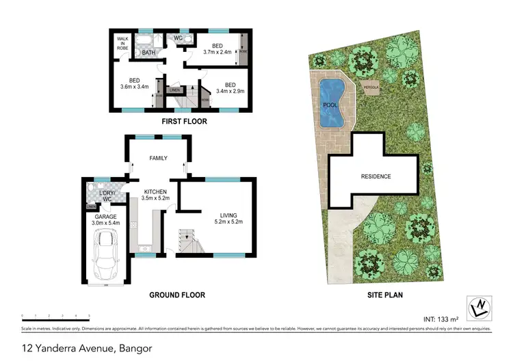Floorplan of Homely house listing, 12 Yanderra Avenue, Bangor NSW 2234