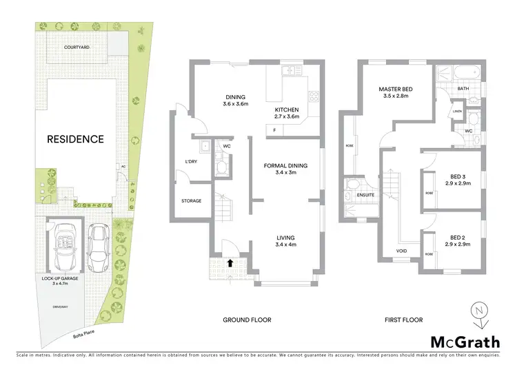 Floorplan of Homely house listing, 15A Bolta Place, Cromer NSW 2099