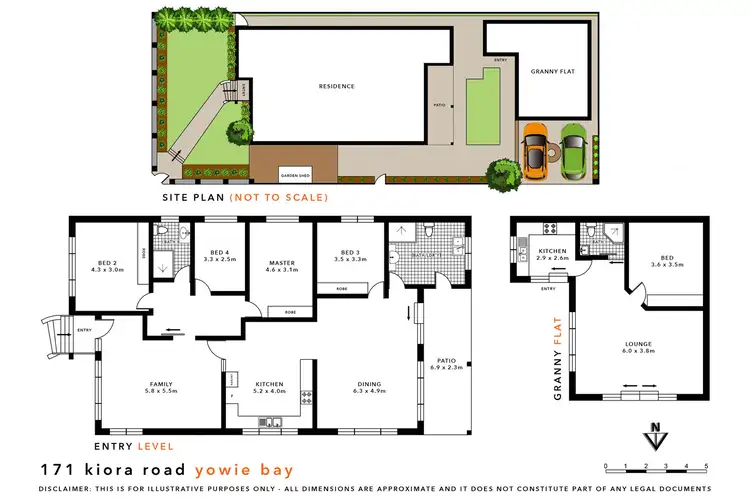 Floorplan of Homely house listing, 171 Kiora Road, Yowie Bay NSW 2228