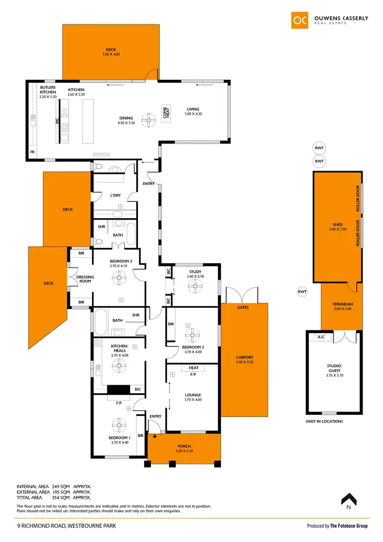 Floorplan of Homely house listing, 9 Richmond Road, Westbourne Park SA 5041
