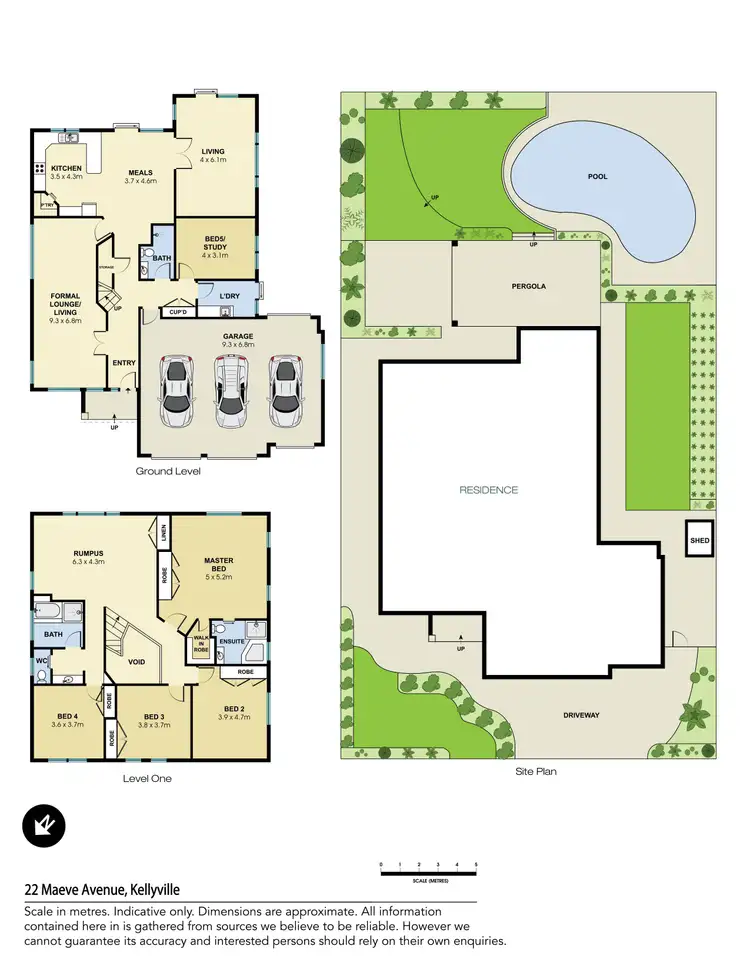 Floorplan of Homely house listing, 22 Maeve Avenue, Kellyville NSW 2155