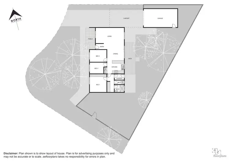 Floorplan of Homely house listing, 54 Tepper Circuit, Kambah ACT 2902