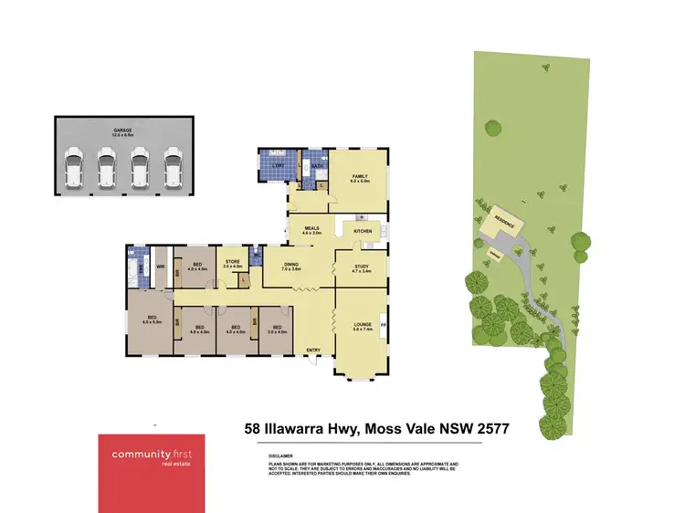 Floorplan of Homely house listing, 54-58 Robertson Road, Moss Vale NSW 2577