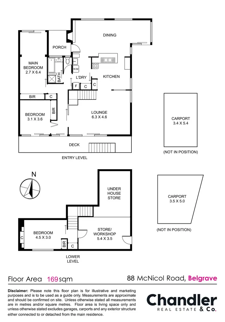 Floorplan of Homely house listing, 88 McNicol Road, Belgrave VIC 3160