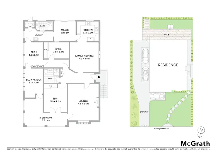 Floorplan of Homely house listing, 73 Carlingford Road, Epping NSW 2121