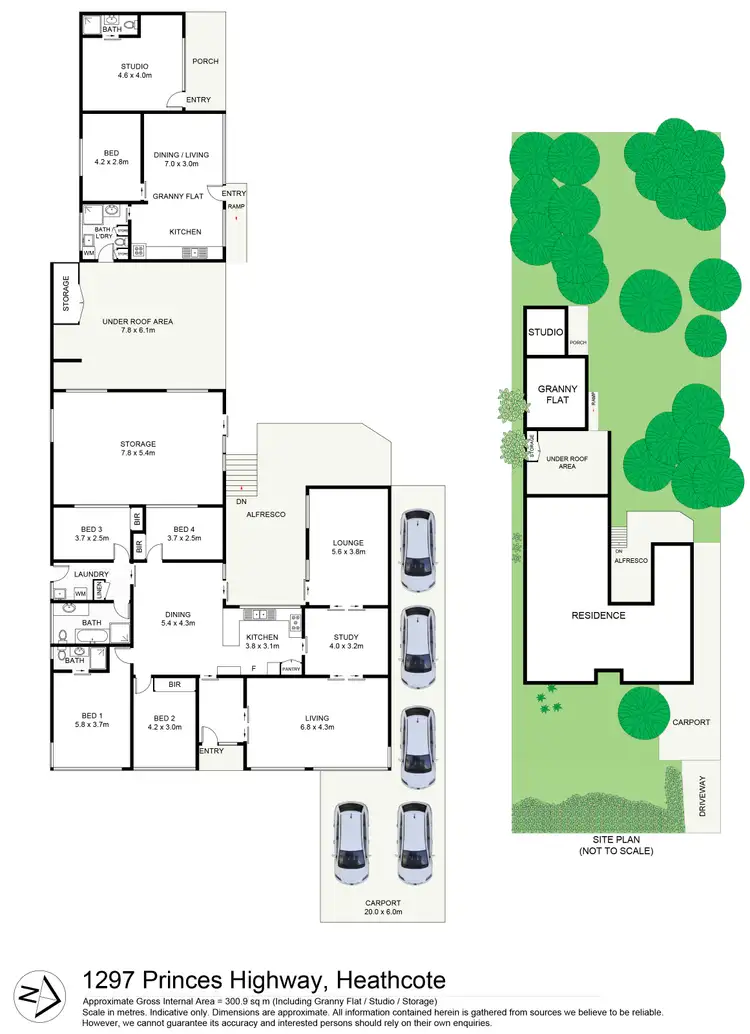 Floorplan of Homely house listing, 1297 Princes Highway, Heathcote NSW 2233