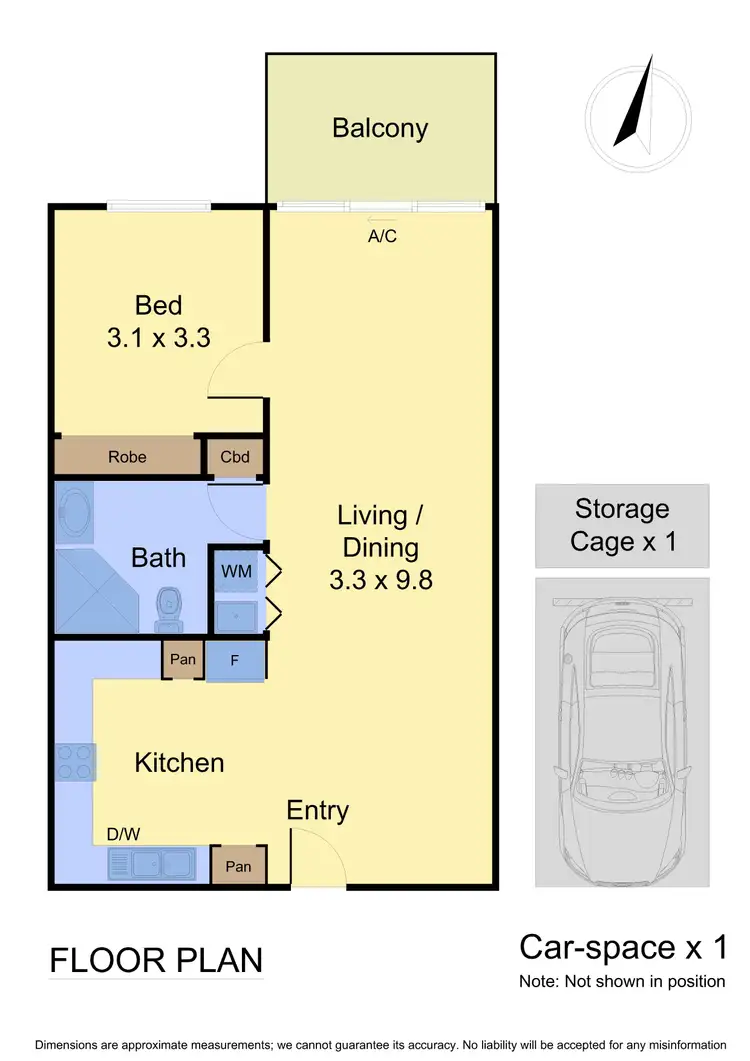 Floorplan of Homely apartment listing, 24/123 Main Road, Lower Plenty VIC 3093