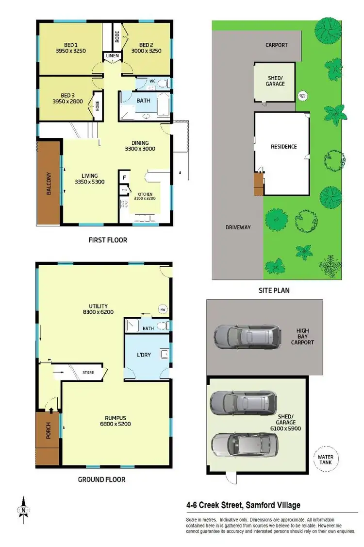 Floorplan of Homely house listing, 4-6 Creek Street, Samford Village QLD 4520