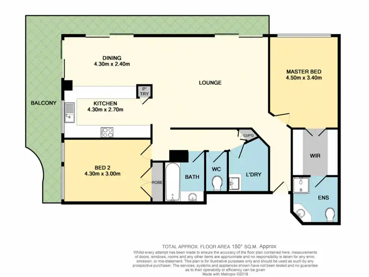 Floorplan of Homely apartment listing, 8B/10 Marine Parade, Southport QLD 4215