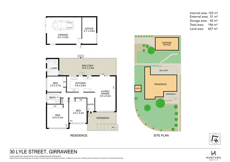Floorplan of Homely house listing, 30 Lyle Street, Girraween NSW 2145