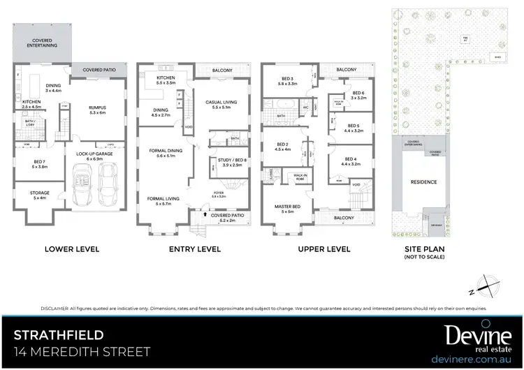 Floorplan of Homely house listing, 14 Meredith Street, Strathfield NSW 2135