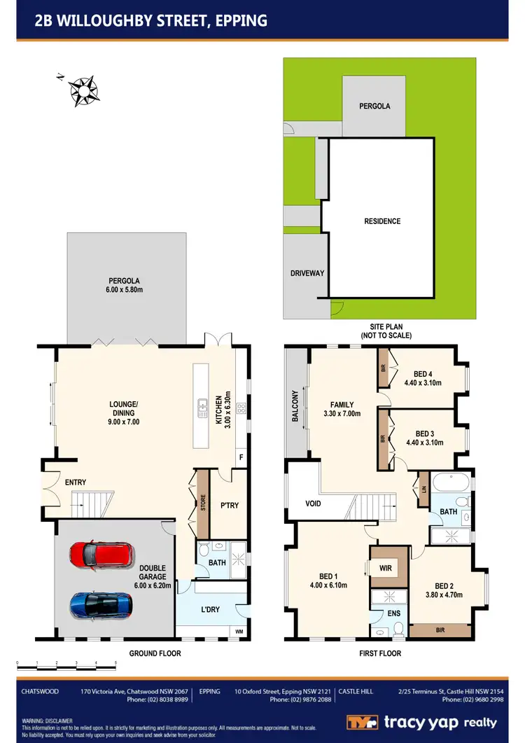 Floorplan of Homely house listing, 2B Willoughby Street, Epping NSW 2121