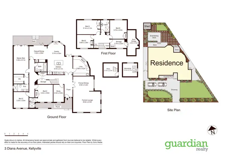 Floorplan of Homely house listing, 3 Diana Avenue, Kellyville NSW 2155