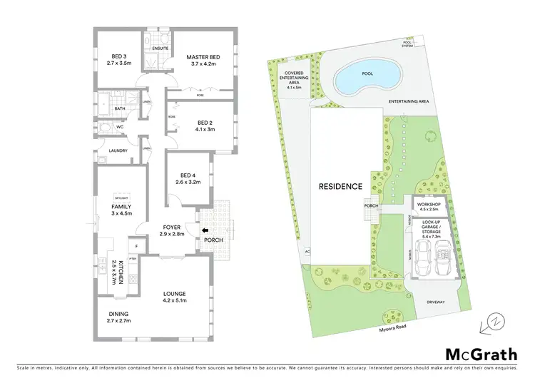 Floorplan of Homely house listing, 66 Myoora Road, Terrey Hills NSW 2084