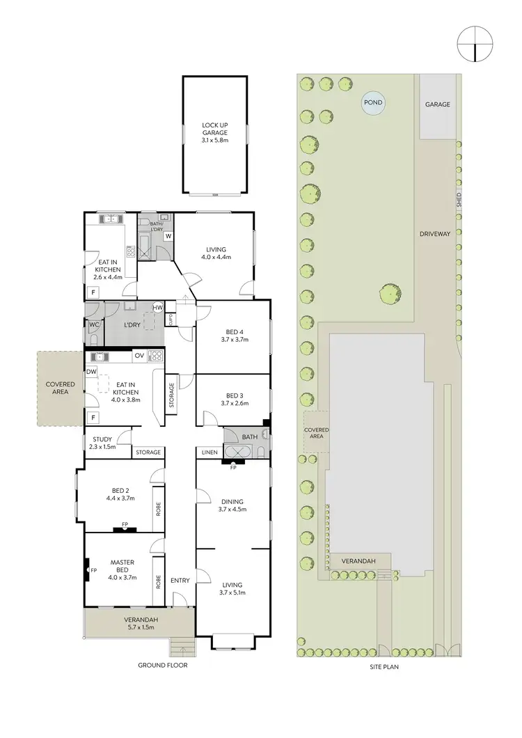 Floorplan of Homely house listing, 14 Palace Street, Ashfield NSW 2131
