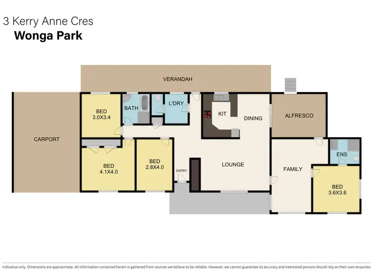 Floorplan of Homely house listing, 3 Kerryanne Crescent, Wonga Park VIC 3115