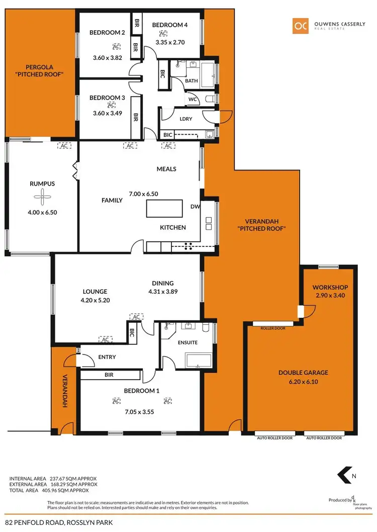 Floorplan of Homely house listing, 82 Penfold Road, Rosslyn Park SA 5072