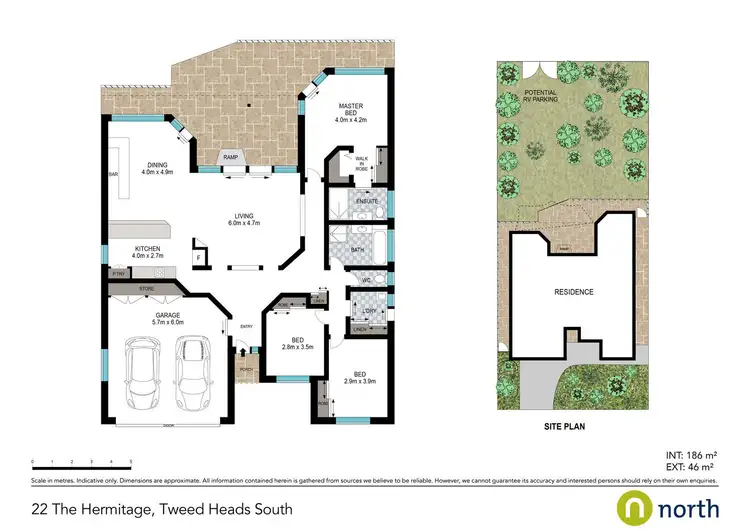 Floorplan of Homely house listing, 22 The Hermitage, Tweed Heads South NSW 2486