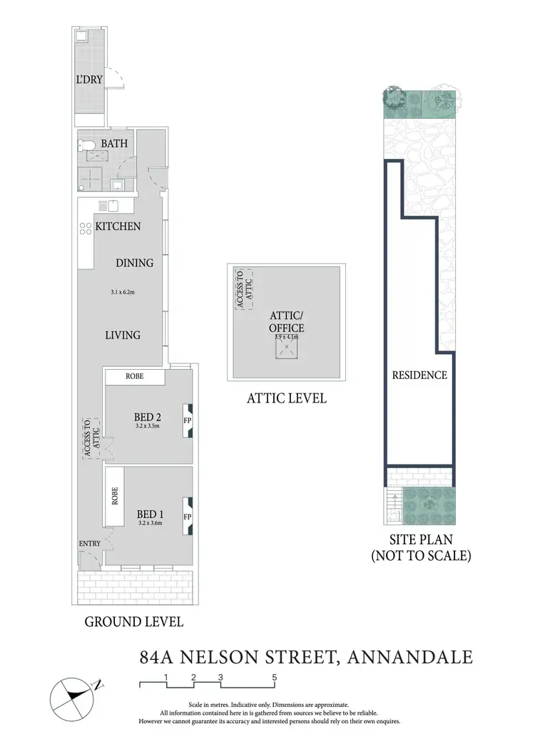 Floorplan of Homely house listing, 84a Nelson Street, Annandale NSW 2038