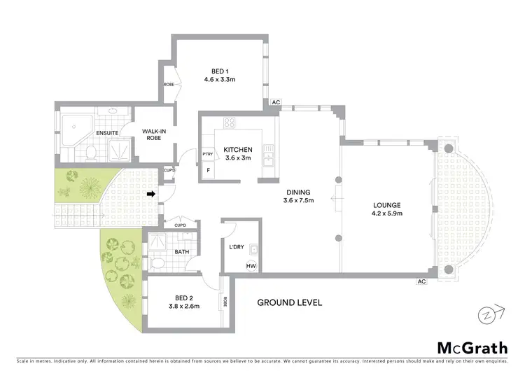 Floorplan of Homely house listing, 25/1-5 Shearwater Place, Korora NSW 2450