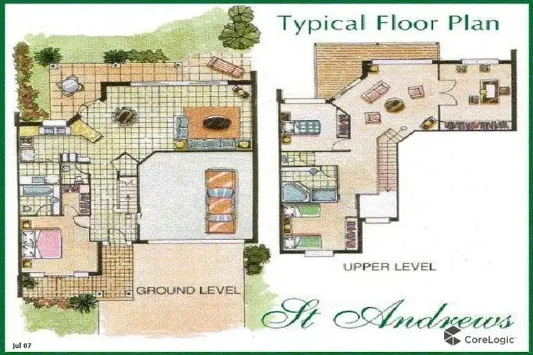 Floorplan of Homely townhouse listing, 16/55 Paradise Springs Avenue, Robina QLD 4226