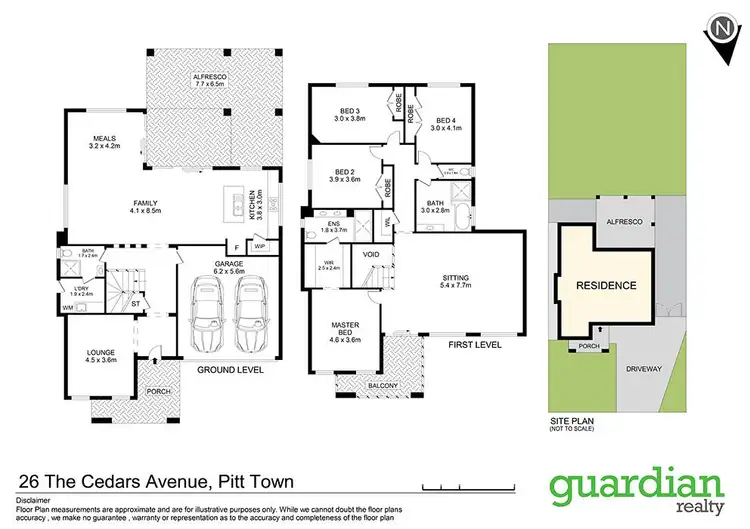 Floorplan of Homely house listing, 26 The Cedars Avenue, Pitt Town NSW 2756