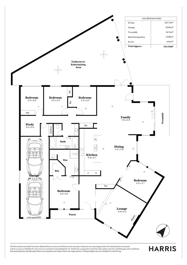 Floorplan of Homely house listing, 13 Mancheff Street, Fulham Gardens SA 5024