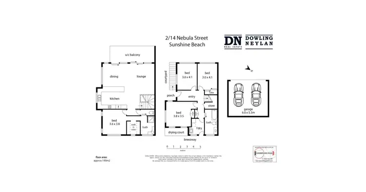 Floorplan of Homely apartment listing, 2/14 Nebula Street, Sunshine Beach QLD 4567