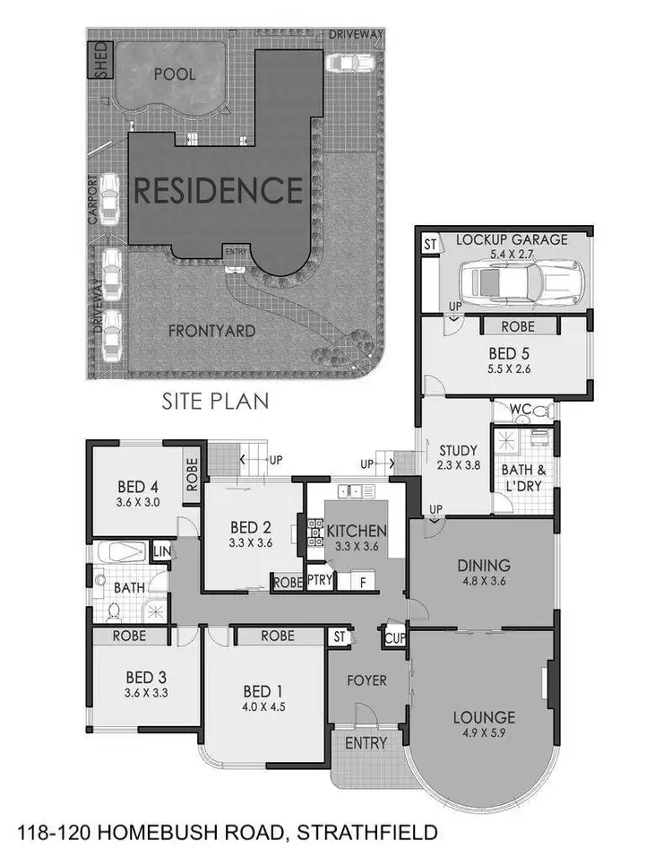 Floorplan of Homely house listing, 118-120 Homebush Road, Strathfield NSW 2135
