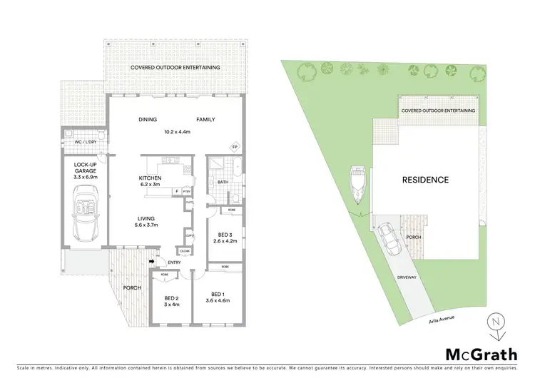 Floorplan of Homely house listing, 18 Arila Avenue, Wamberal NSW 2260