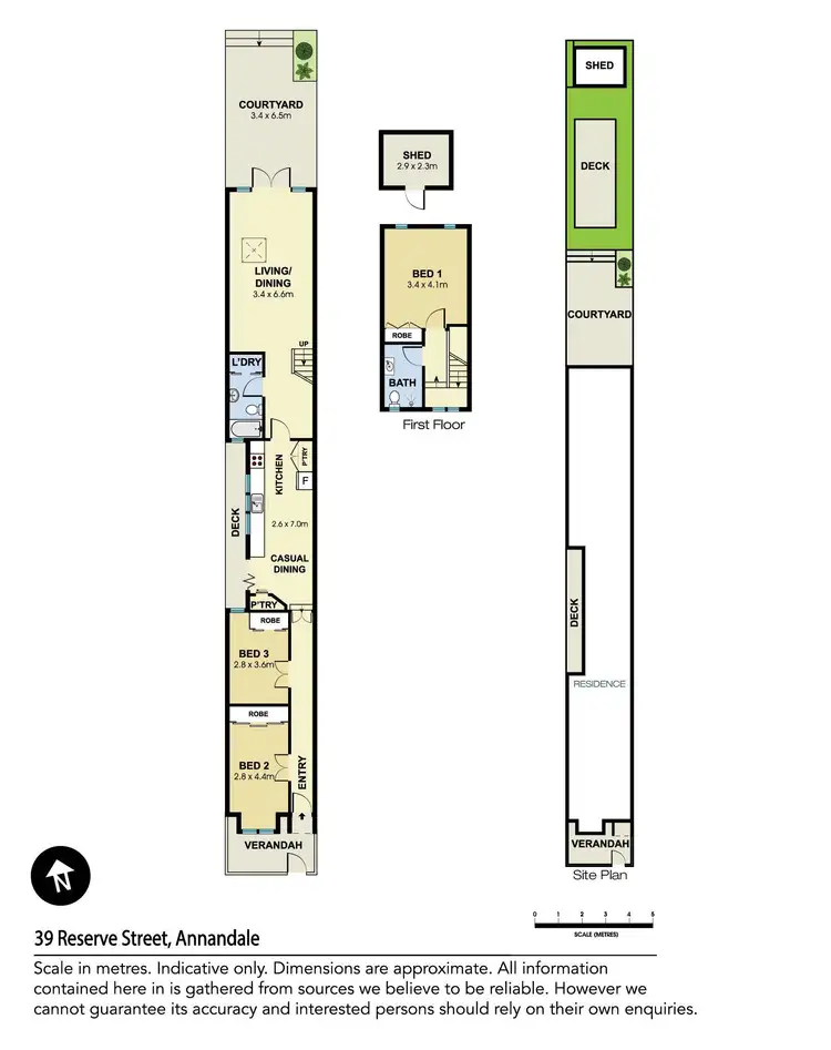 Floorplan of Homely house listing, 39 Reserve Street, Annandale NSW 2038