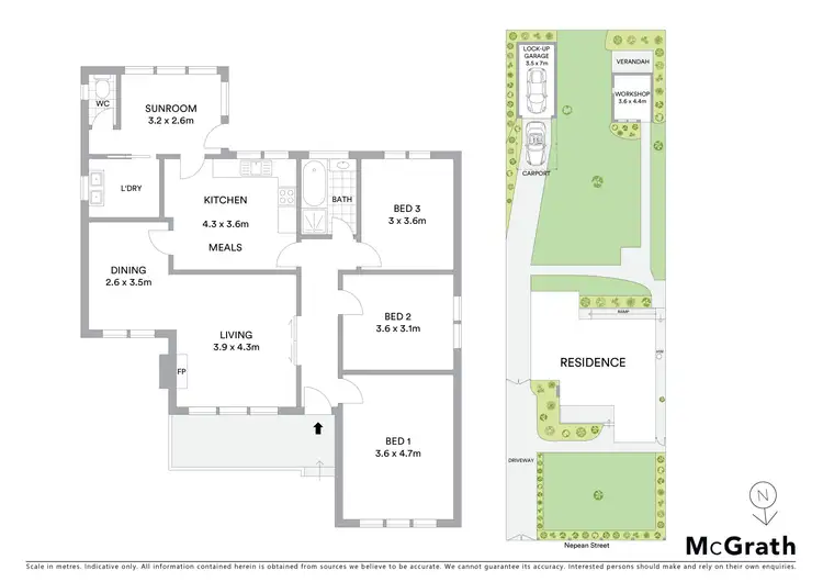 Floorplan of Homely house listing, 24 Nepean Street, Watsonia VIC 3087