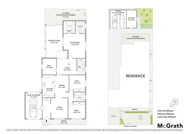 Floorplan of Homely house listing, 27 Warburton Street, Chifley NSW 2036