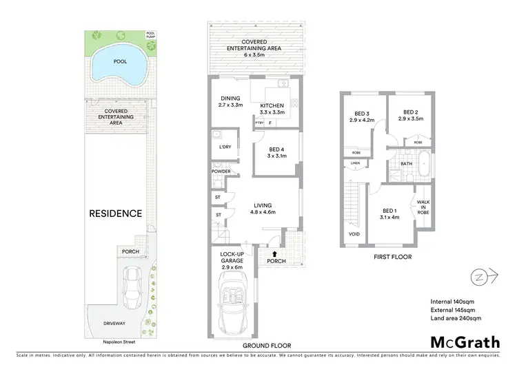 Floorplan of Homely semi-detached listing, 68 Napoleon Street, Mascot NSW 2020