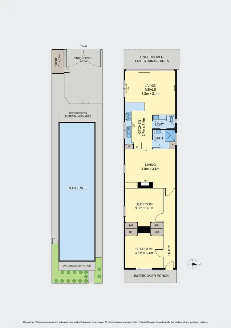 Floorplan of Homely house listing, 8 McNae Street, Moonee Ponds VIC 3039