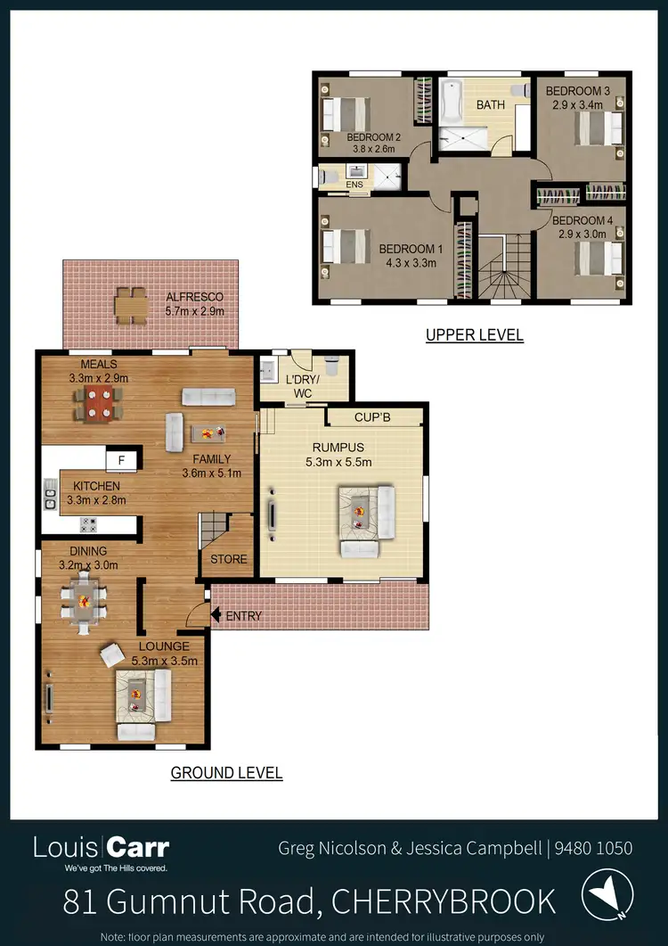 Floorplan of Homely house listing, 81 Gumnut Road, Cherrybrook NSW 2126