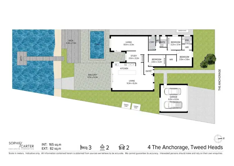 Floorplan of Homely house listing, 4 The Anchorage, Tweed Heads NSW 2485