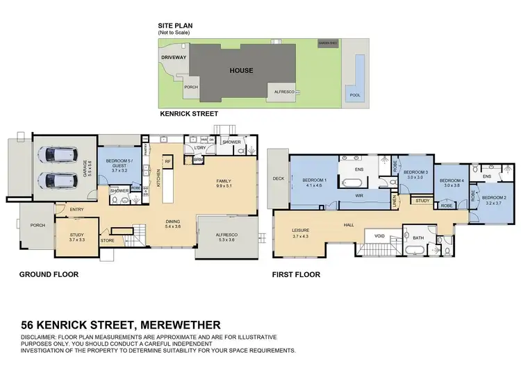 Floorplan of Homely house listing, 56 Kenrick Street, Merewether NSW 2291