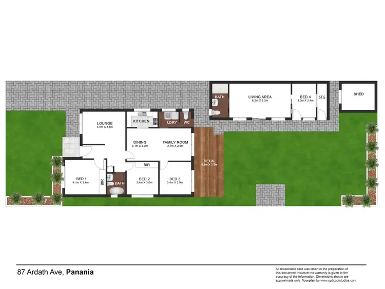 Floorplan of Homely house listing, 87 Ardath Avenue, Panania NSW 2213