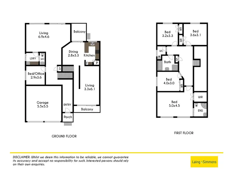 Floorplan of Homely house listing, 1 Wollemi Close, Kellyville Ridge NSW 2155