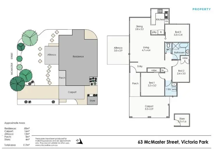 Floorplan of Homely villa listing, 63 McMaster Street, Victoria Park WA 6100
