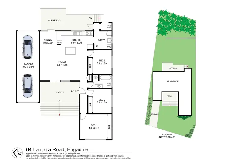 Floorplan of Homely house listing, 64 Lantana Road, Engadine NSW 2233