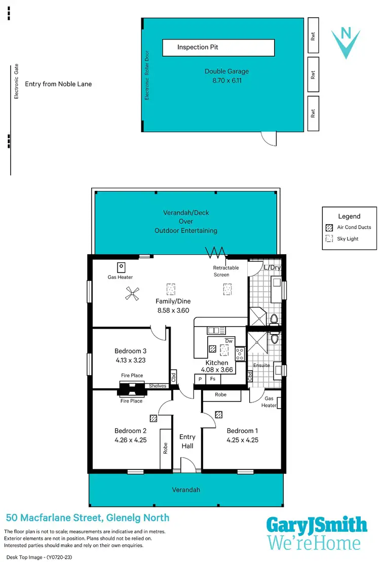 Floorplan of Homely house listing, 50 MacFarlane Street, Glenelg North SA 5045