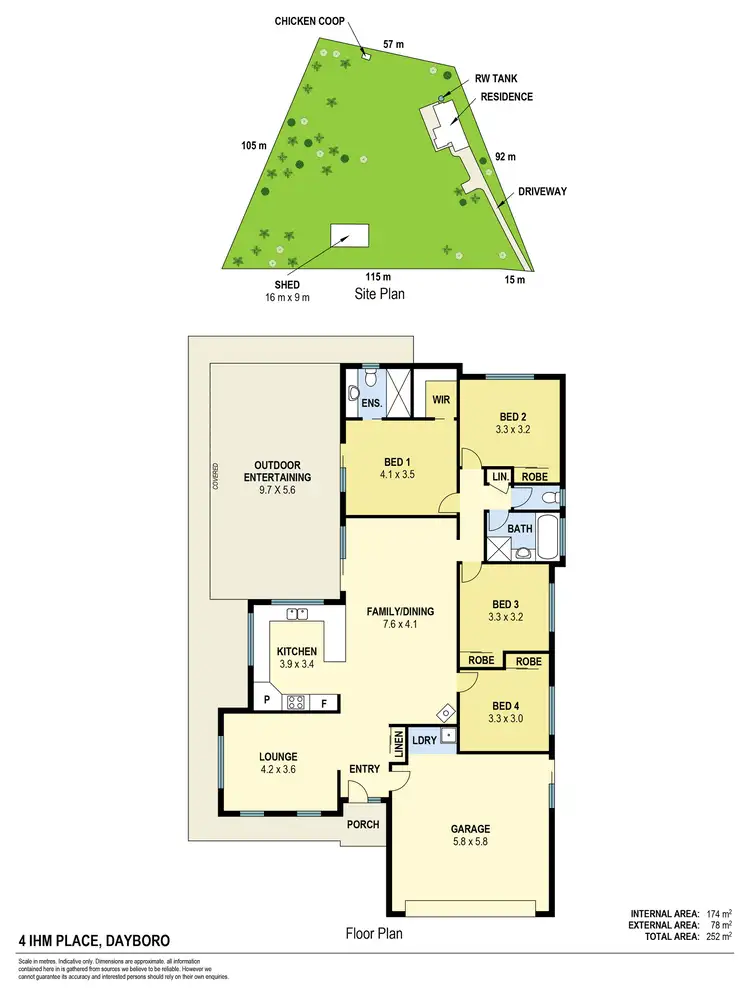 Floorplan of Homely house listing, 4 Ihm Place, Dayboro QLD 4521